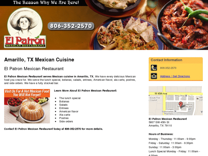 www.elpatronrestaurant.biz