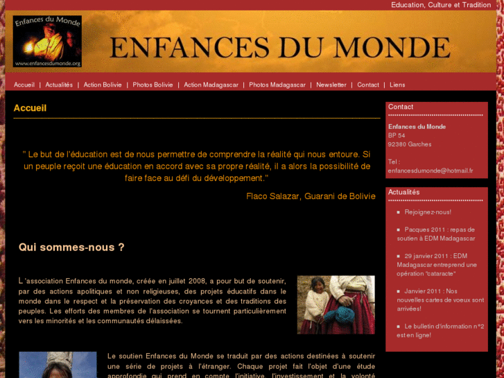 www.enfancesdumonde.org