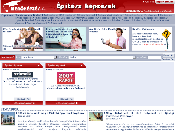 www.epiteszkepzes.hu