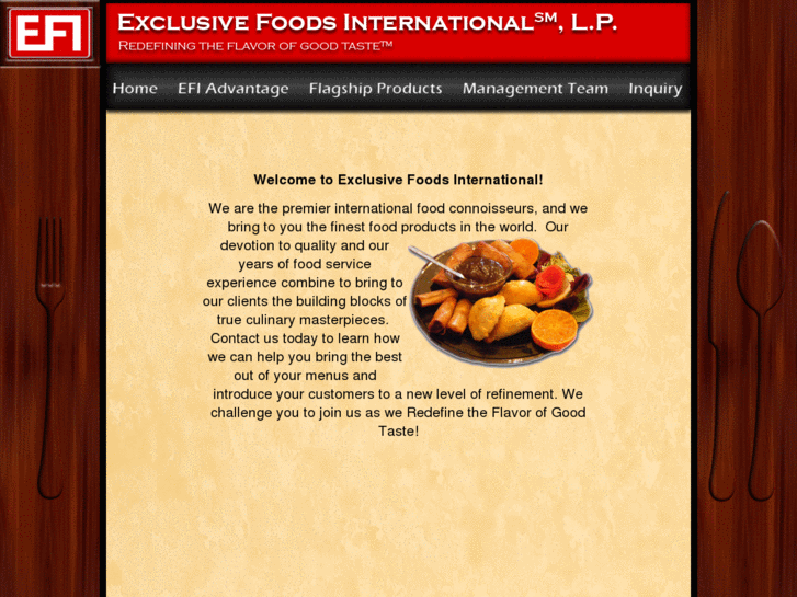 www.exclusivefoodsintl.com