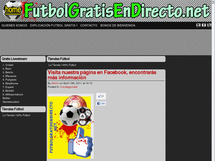 www.futbolgratisendirecto.net