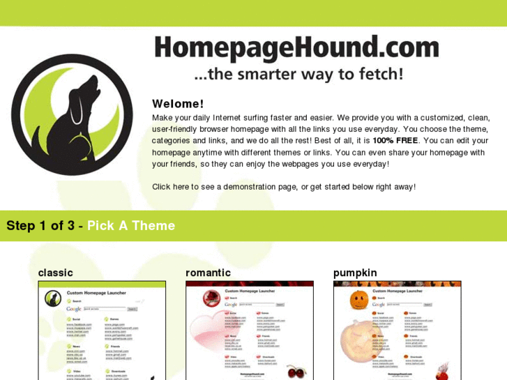 www.homepagehound.com