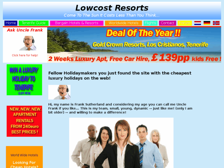 www.lowcostresorts.net