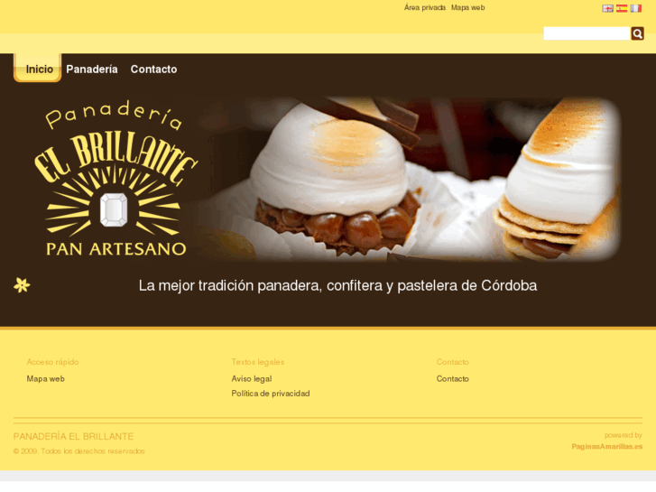 www.panaderiaelbrillante.com