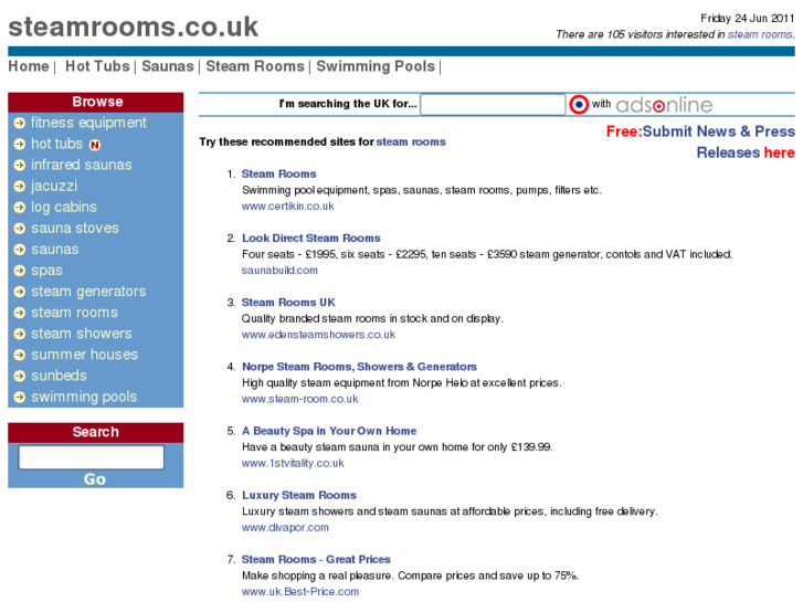 www.steamrooms.co.uk