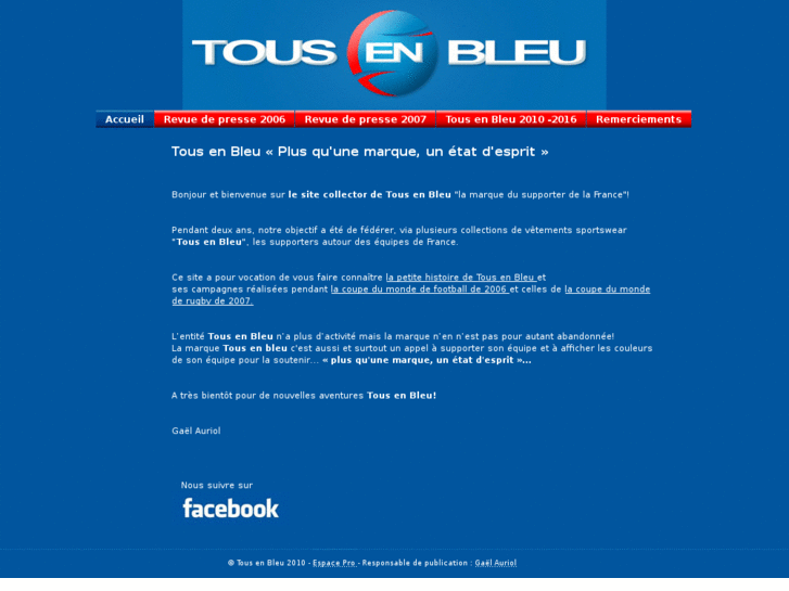 www.tousenbleu.com