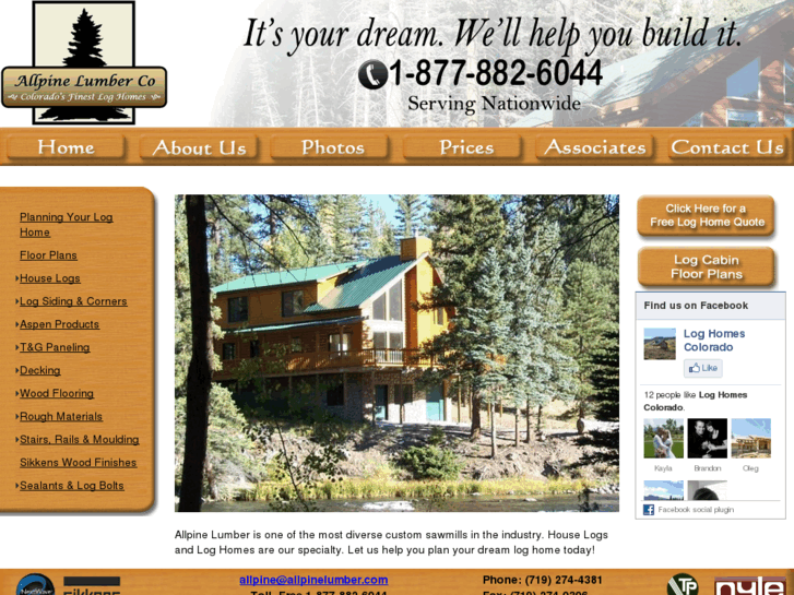 www.allpineloghomes.com