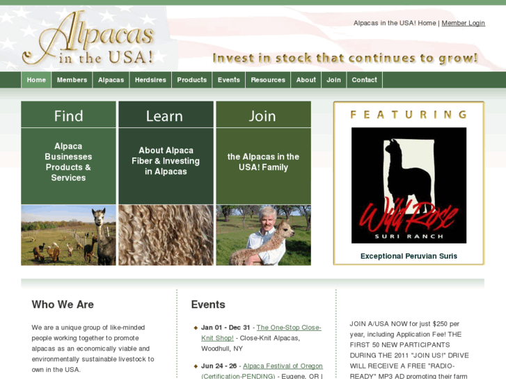 www.alpacasintheusa.com