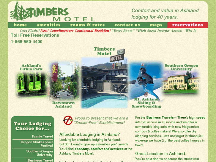 www.ashlandtimberslodging.com