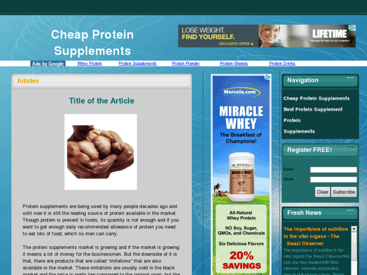 www.cheapproteinsupplements.org