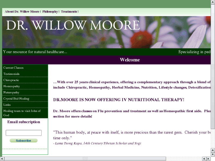 www.drwillowmoore.com