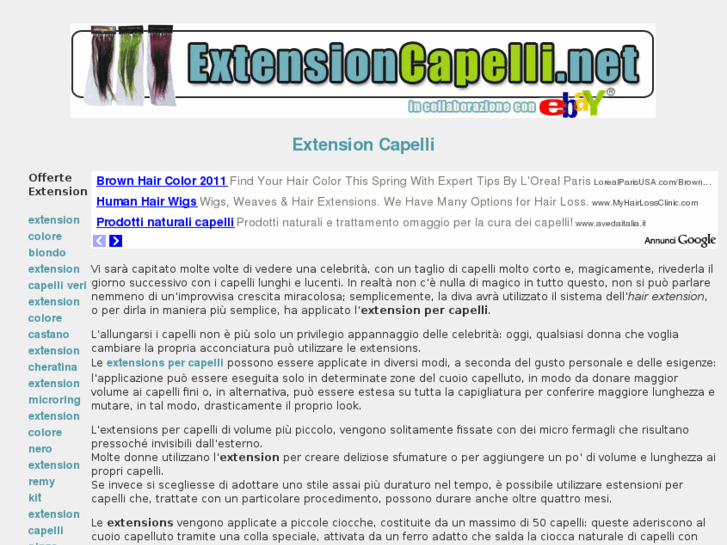 www.extensioncapelli.net