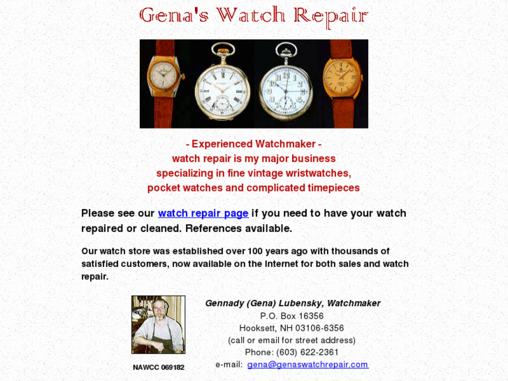 www.genasvintagewatches.com