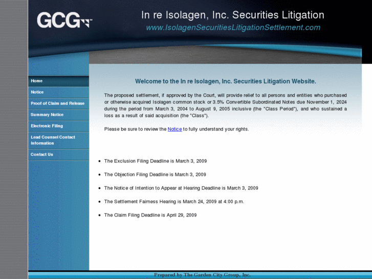 www.isolagensecuritieslitigationsettlement.com