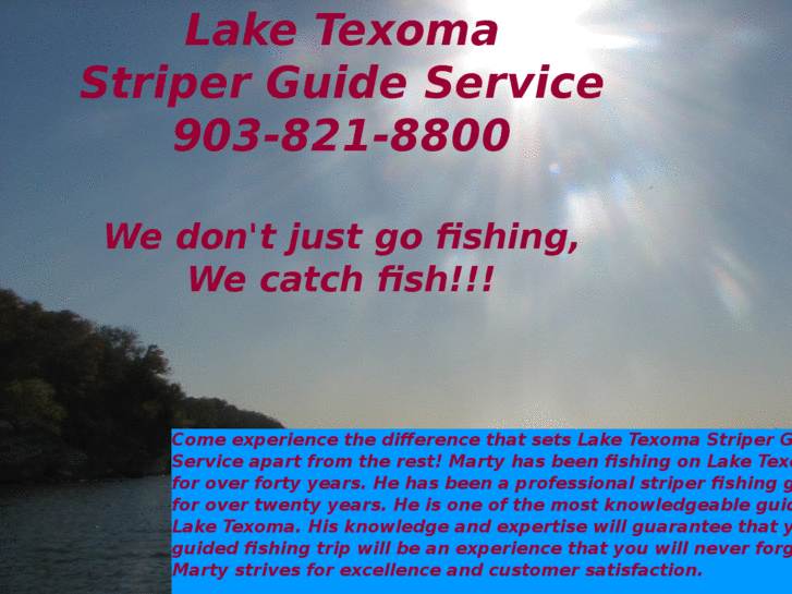 www.laketexomastriperguideservice.com