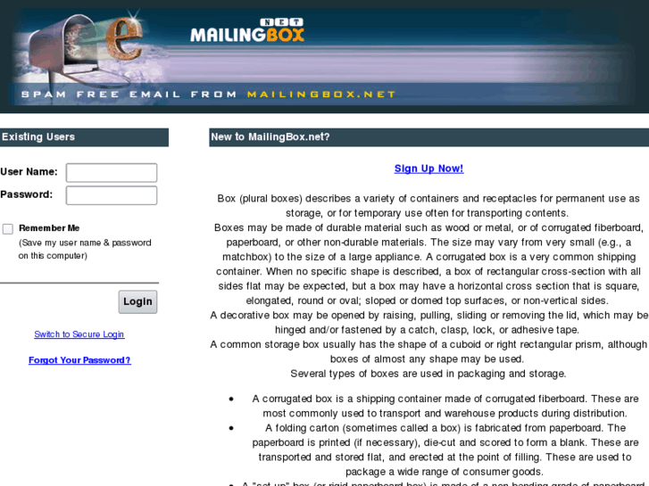 www.mailingbox.net