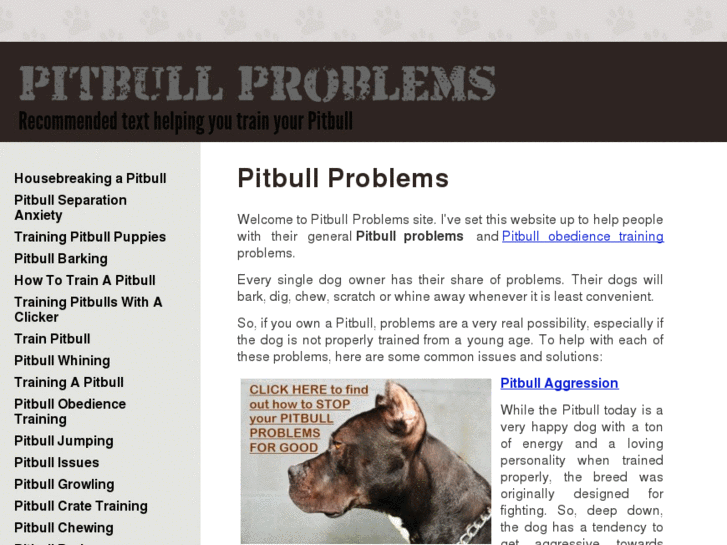 www.pitbullproblems.info