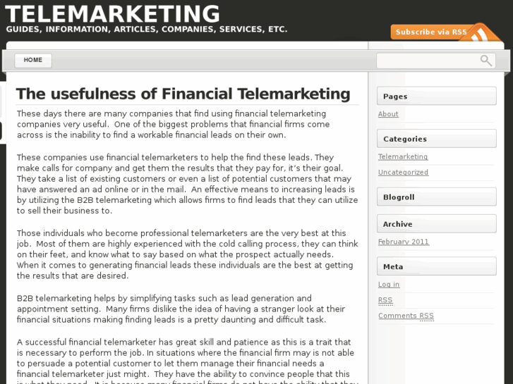 www.telemarketingservicescompanies.com