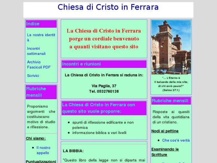 www.chiesadicristofe.org