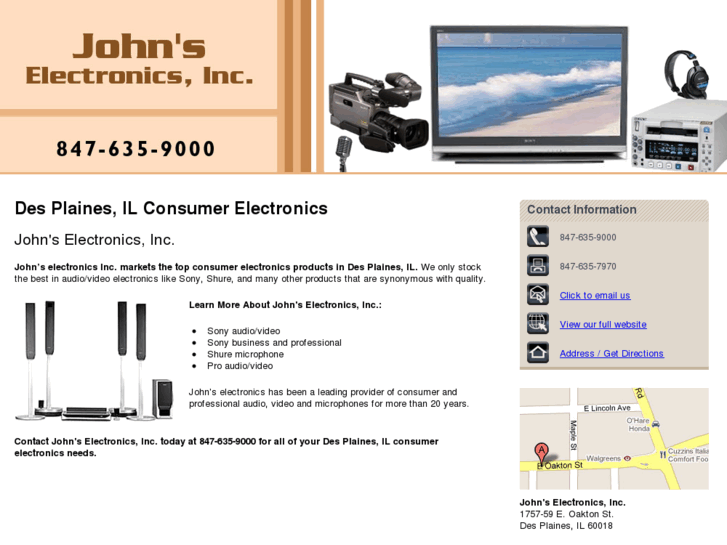 www.electronicsstoredesplaines.com
