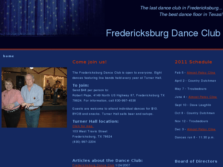 www.fredericksburgdanceclub.com