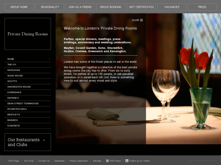 www.private-dining-rooms.com