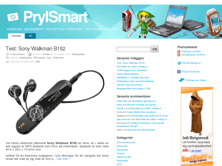 www.prylsmart.se