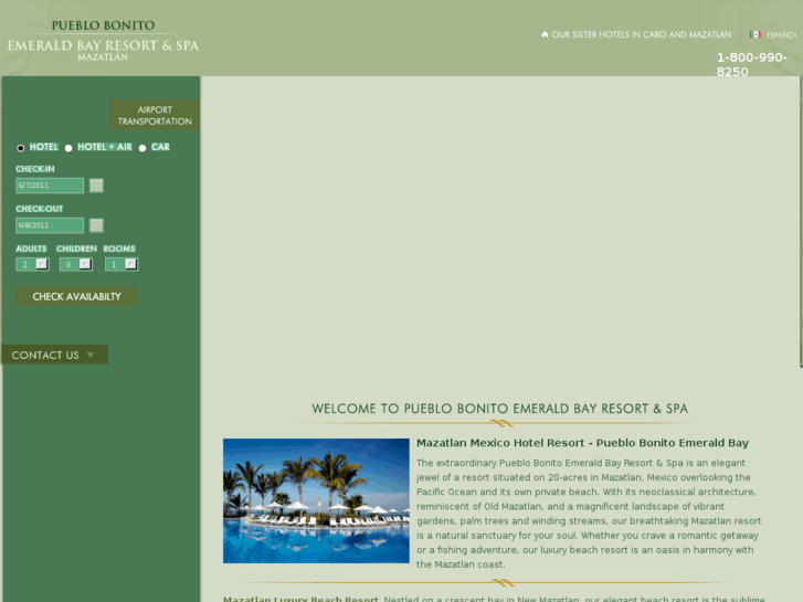 www.pueblobonitoemeraldbay.com