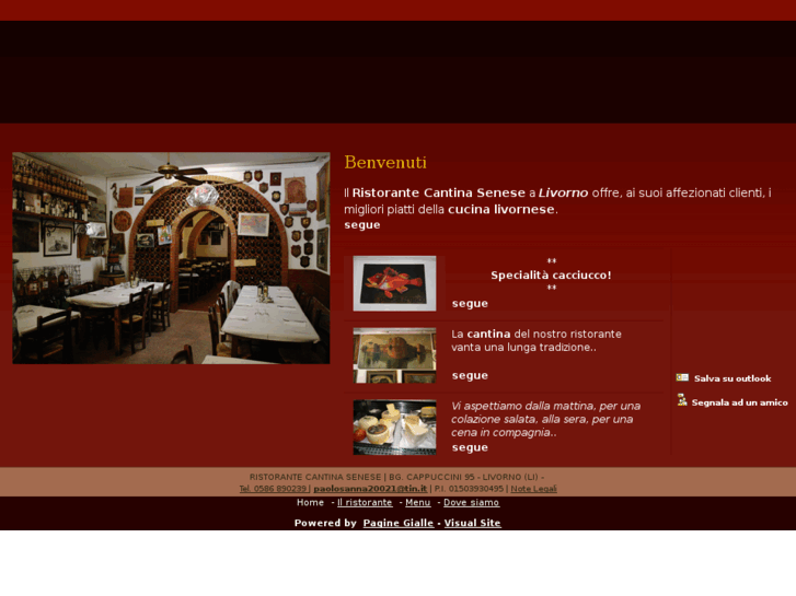 www.ristorantecantinaseneselivorno.com