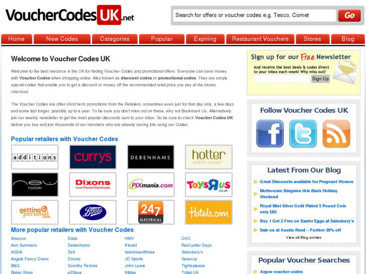 www.vouchercodesuk.net