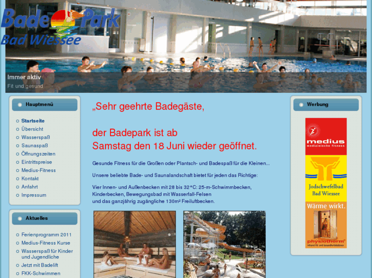 www.badepark-bad-wiessee.de