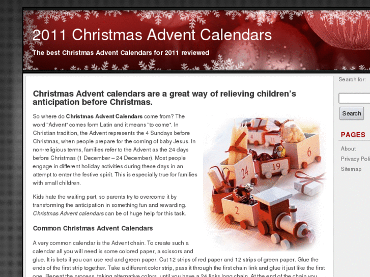 www.christmasadventcalendars.net