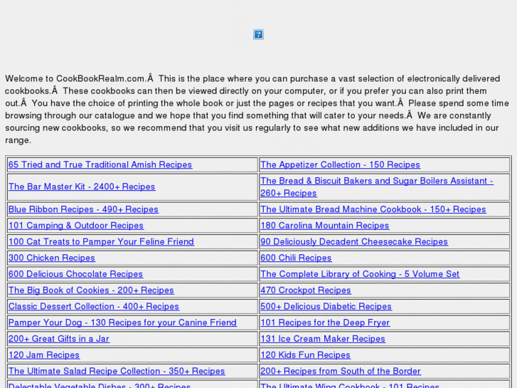 www.cookbookrealm.com