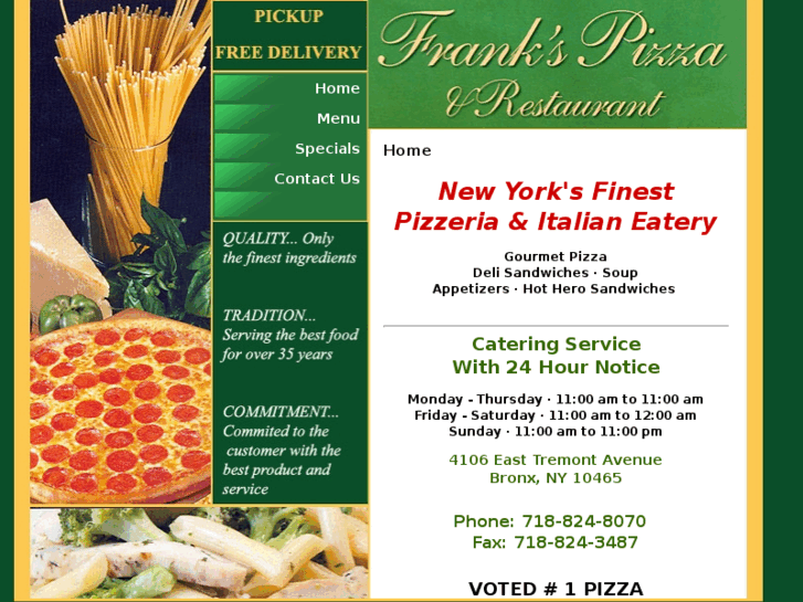 www.frankspizzatn.com