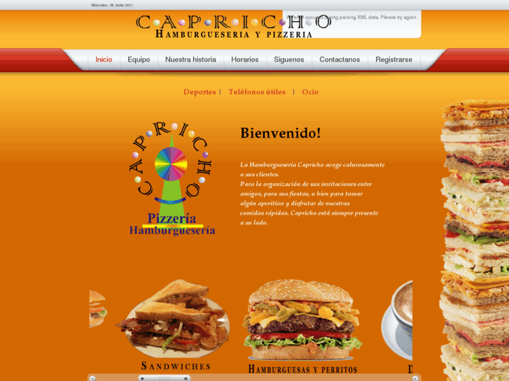 www.hamburgueseriacapricho.com