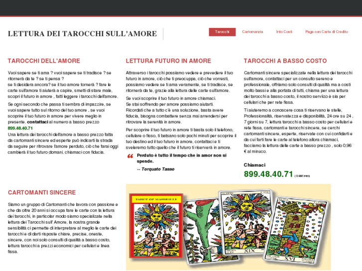 www.letturatarocchisullamore.com