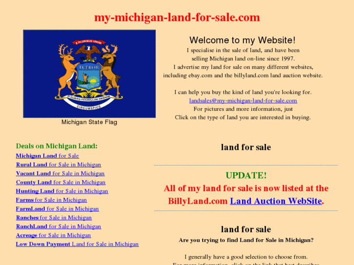 www.my-michigan-land-for-sale.com