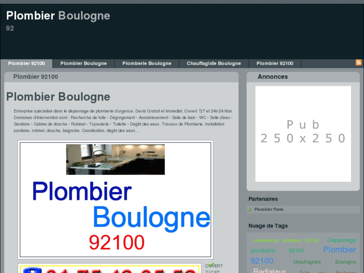www.plombierboulogne.fr