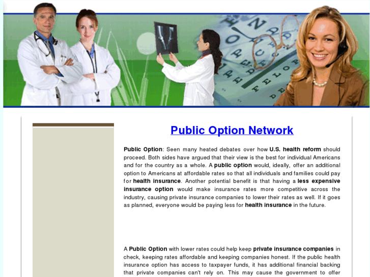 www.publicoption.net