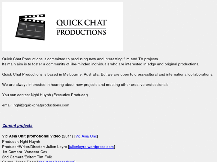 www.quickchatproductions.com