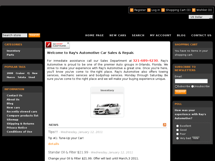 www.rayautoservice.com