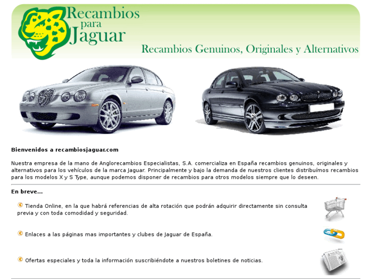 www.recambiosjaguar.com