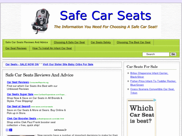 www.safecarseats.net