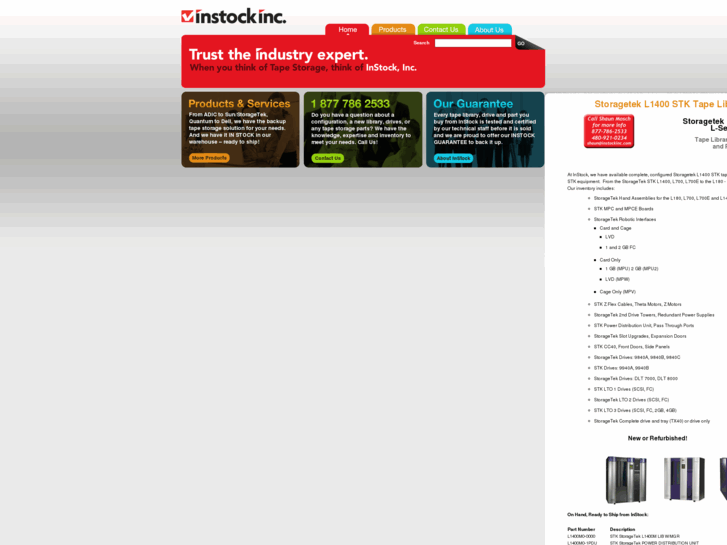 www.storagetekl1400.com