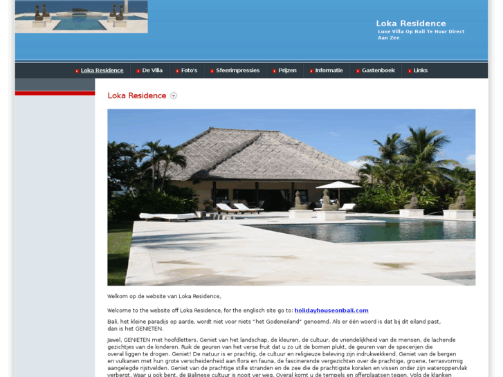 www.vakantiehuisopbali.nl