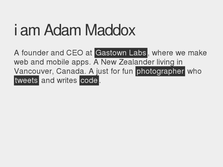 www.adammaddox.com