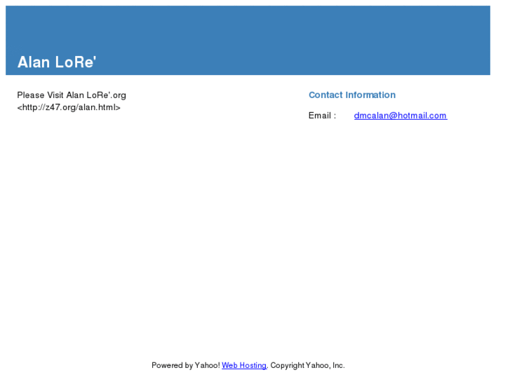 www.alanlore.com