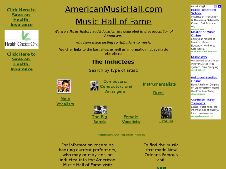 www.americanmusichalloffame.com