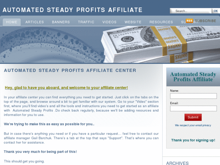 www.automatedsteadyprofitsaffiliate.com