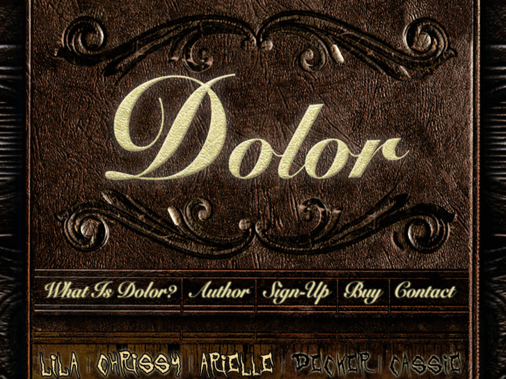 www.bookofdolor.com